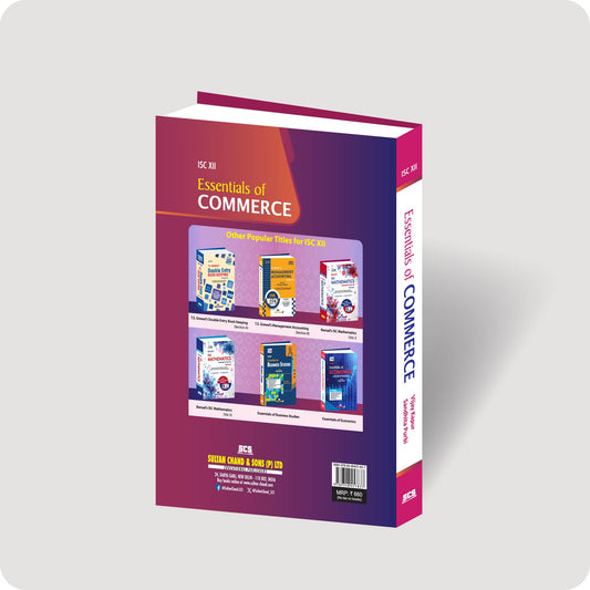 Commerce book for ISC Class 12