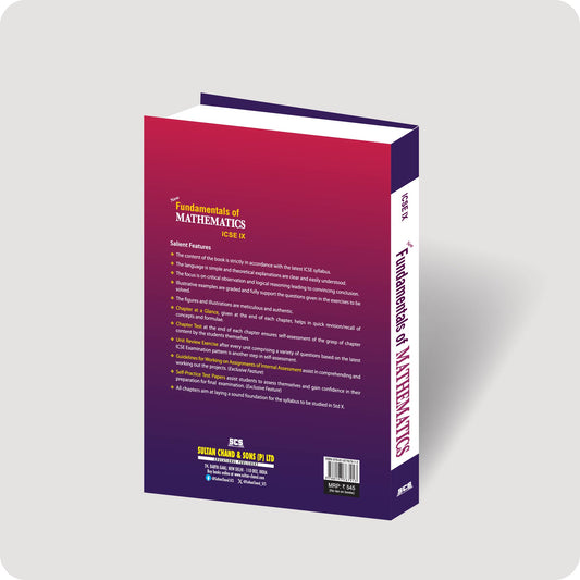 Maths Textbook for ICSE Class 9