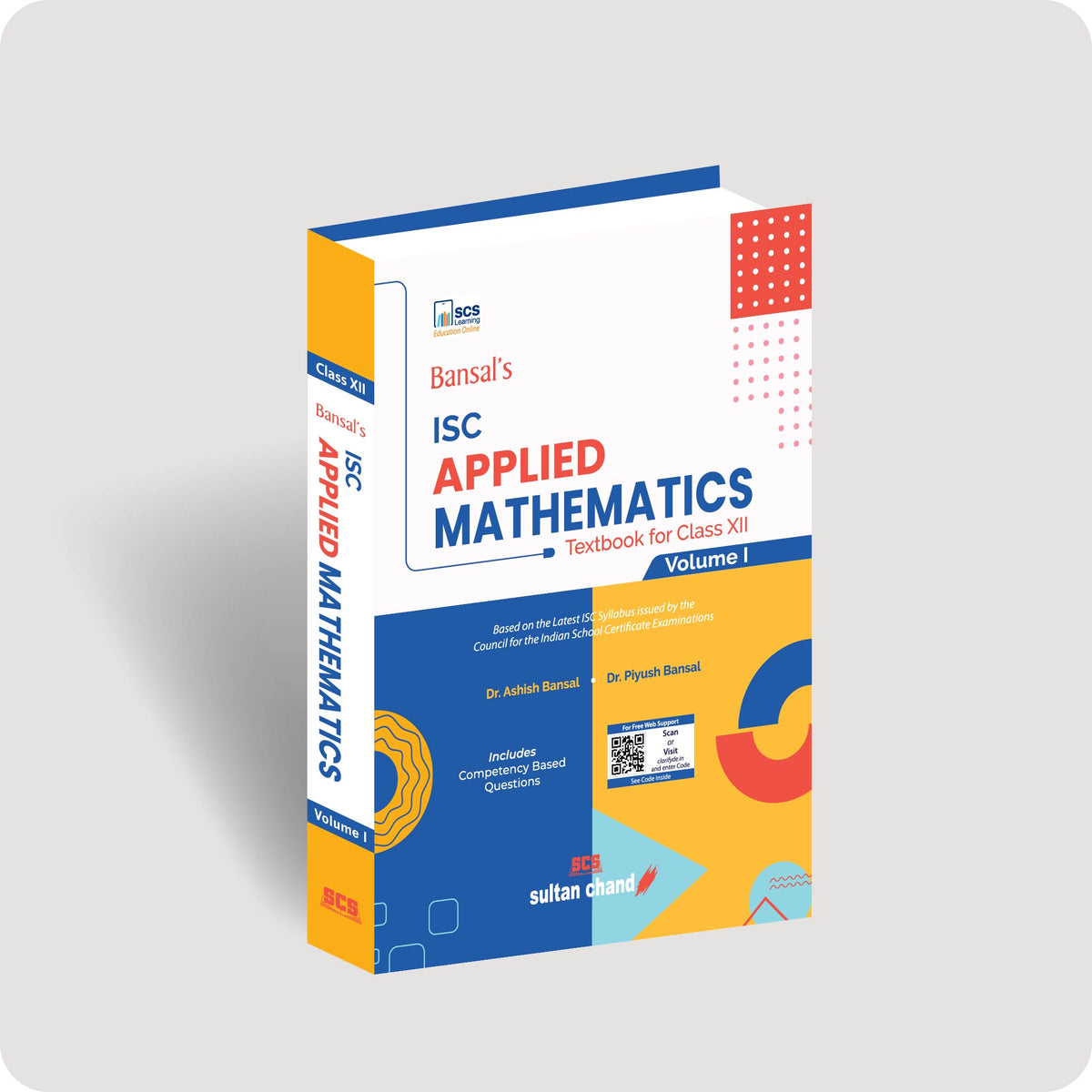 Bansal's Applied Mathematics Textbook for ISC Class 12 - Vol. 1 (2027-28 Session)