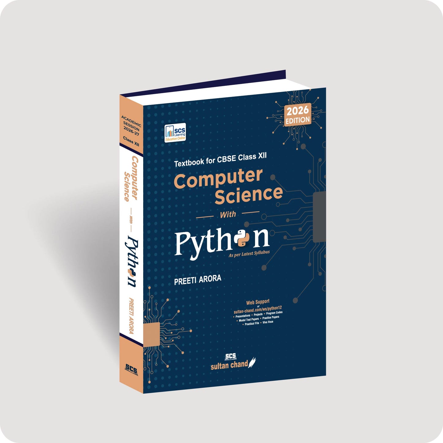 Computer Science with Python: Textbook for CBSE Class XII (2026-27 Session)