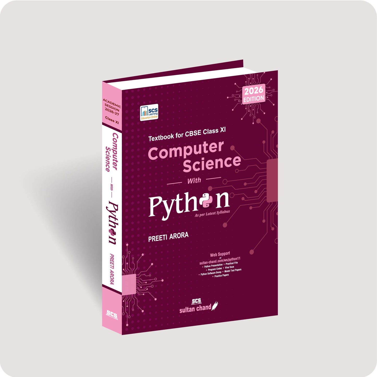 Computer Science with Python: Textbook for CBSE Class XI (2026-27 Session)