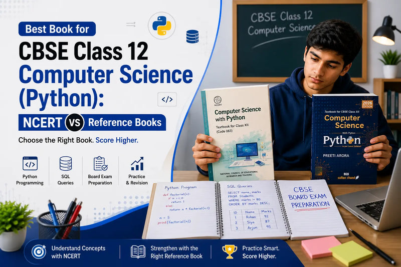 Best Book for CBSE Class 12 Computer Science (Python): NCERT vs Reference Books