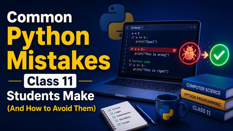 Common Python Mistakes Class 11 Students Make (And How to Avoid Them)