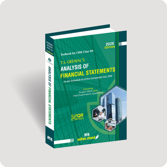 T.S. Grewal's Analysis of Financial Statements: Textbook for CBSE Class 12 (2026-27 Session)