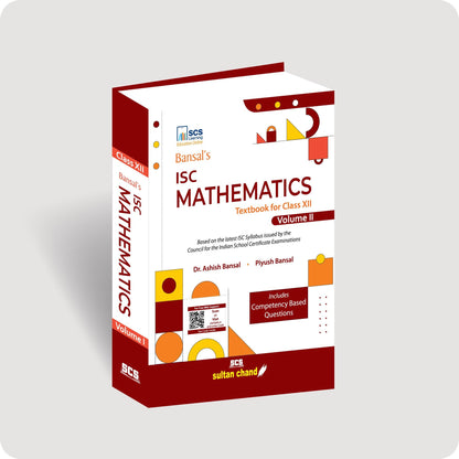 Bansal's Mathematics: Textbook for ISC Class 12 [Vol. I & II] (2025 Edition)