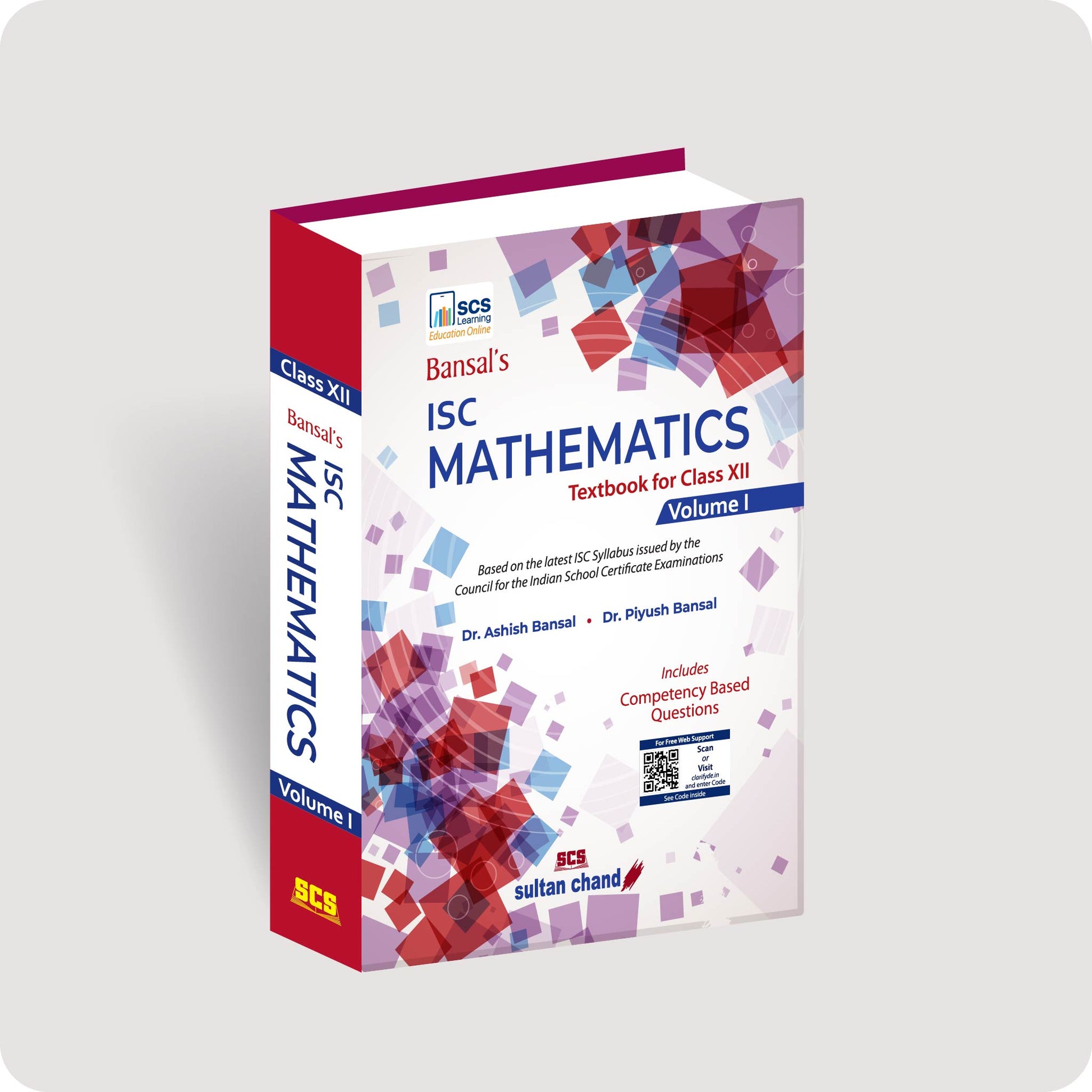 Bansal's ISC Mathematics Textbook for Class 12 - Vol. 1