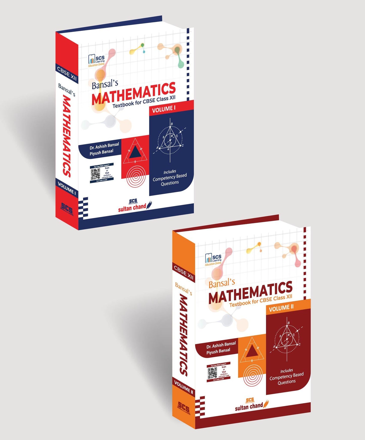 Bansal's Mathematics: Textbook for CBSE Class 12 [Vol. I & II] (2025 Edition)
