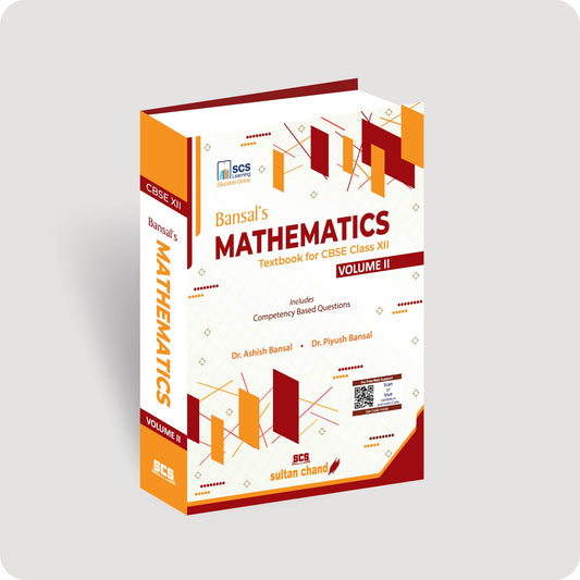 Bansal's Mathematics Textbook for CBSE Class 12 - Vol. 2