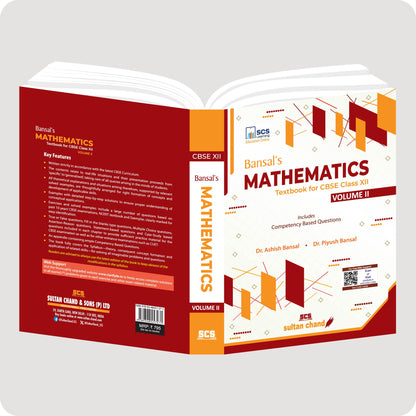 Bansal's Maths book for CBSE Class 12 - Vol. 2