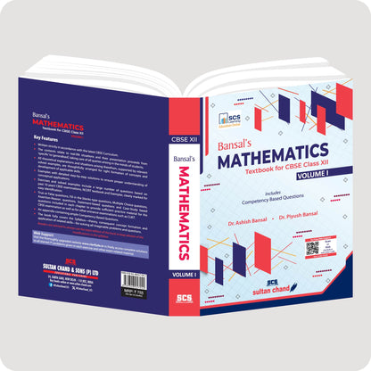 Bansal's Maths book for CBSE Class 12 - Vol. 1