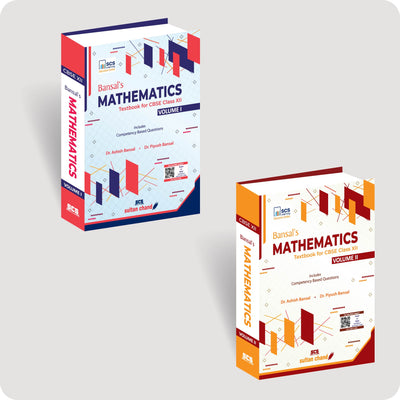 Bansal's Mathematics Textbook for CBSE Class 12 (Vol. I & II) | 2026-27 Session