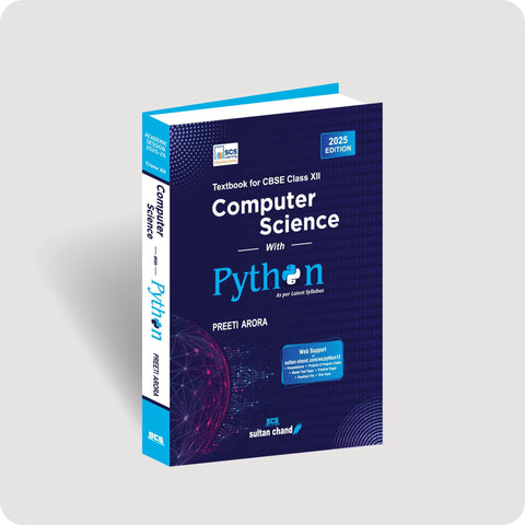 Computer Science with Python: Textbook for CBSE Class XII (2025-26 Session)