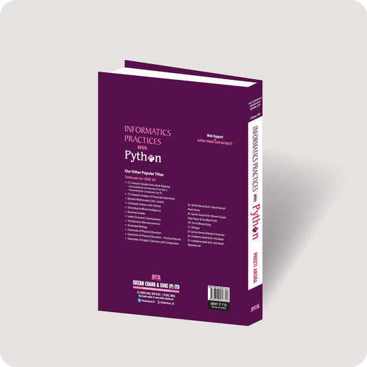 Informatics Practices with Python Textbook for Class 12