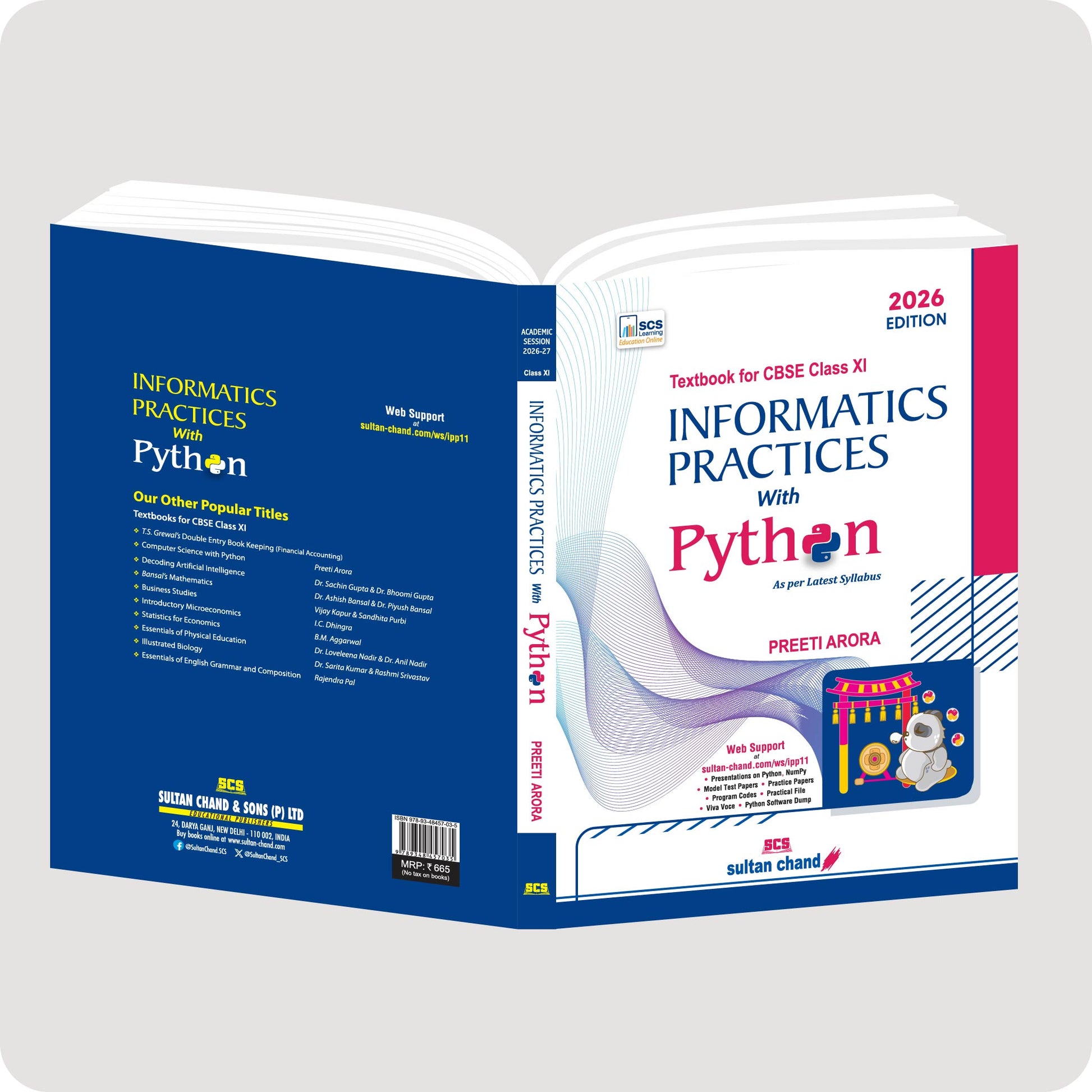 IP with Python Textbook for CBSE Class 11