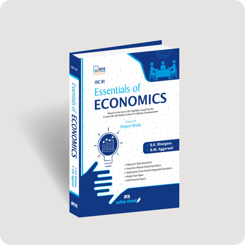 Essentials of Economics: Textbook for ISC Class XI (2025-26 Session)