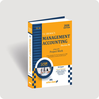 T.S. Grewal's ISC Double Entry Book Keeping and Management Accounting Textbooks for Class 12