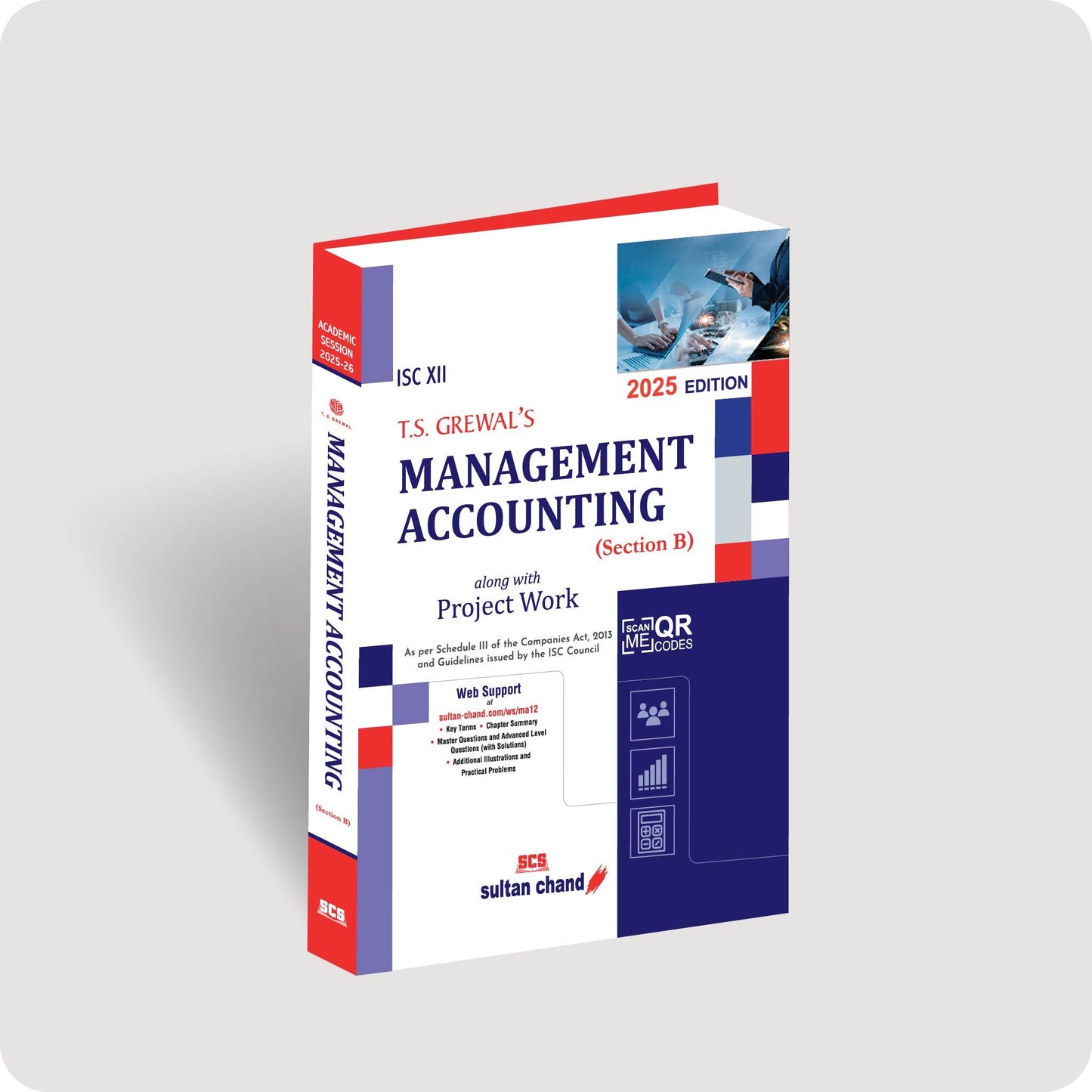 T.S. Grewal's Management Accounting (Section B) - Textbook for ISC Class XII (2025-26 Session)