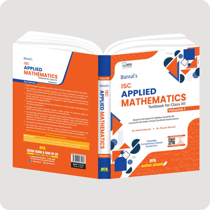 Bansal's Applied Maths book for ISC Class XII - Vol. 1