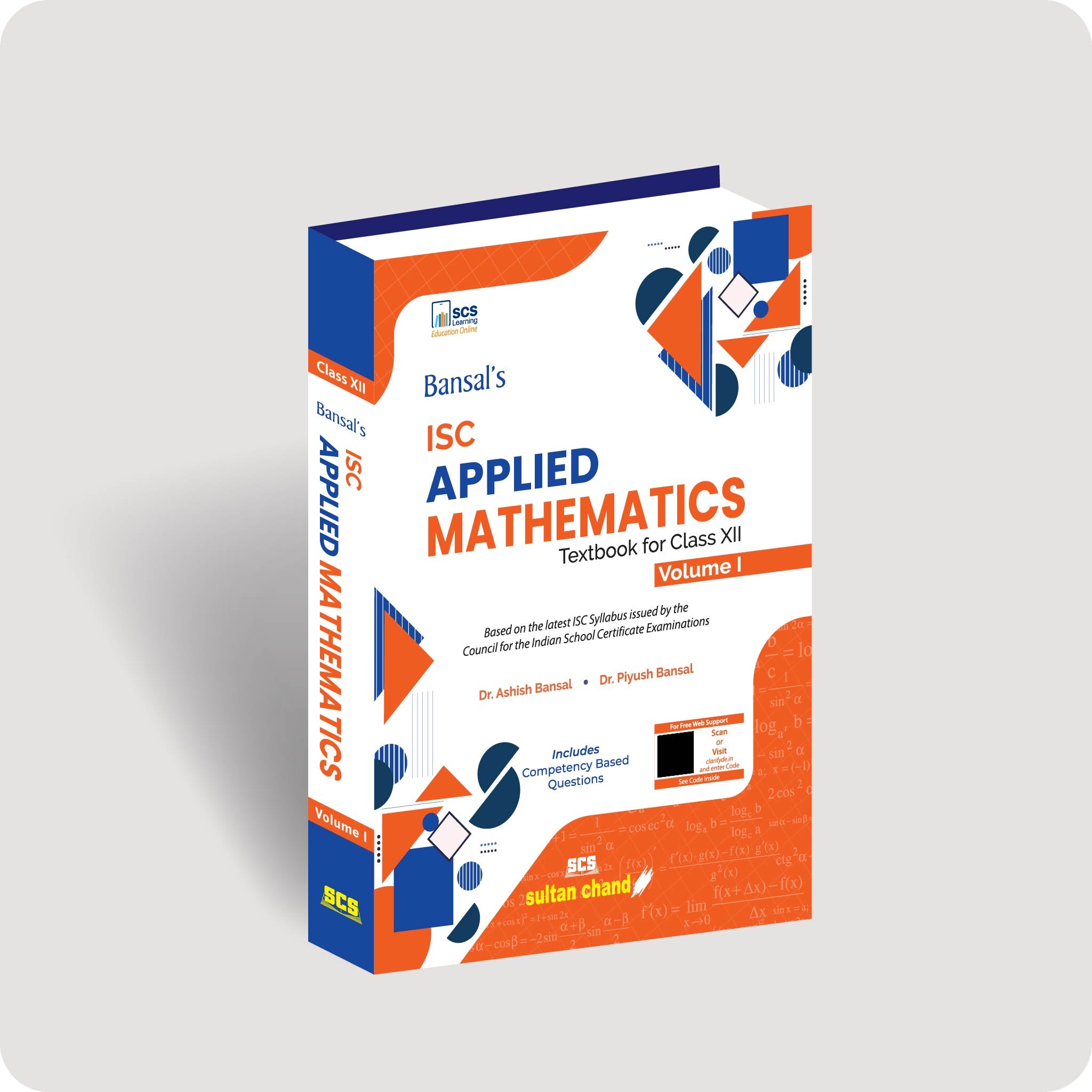 Isc File Bansal's ISC Class 12 Applied Maths Book Vol 1 | 2026–27 | SCS
