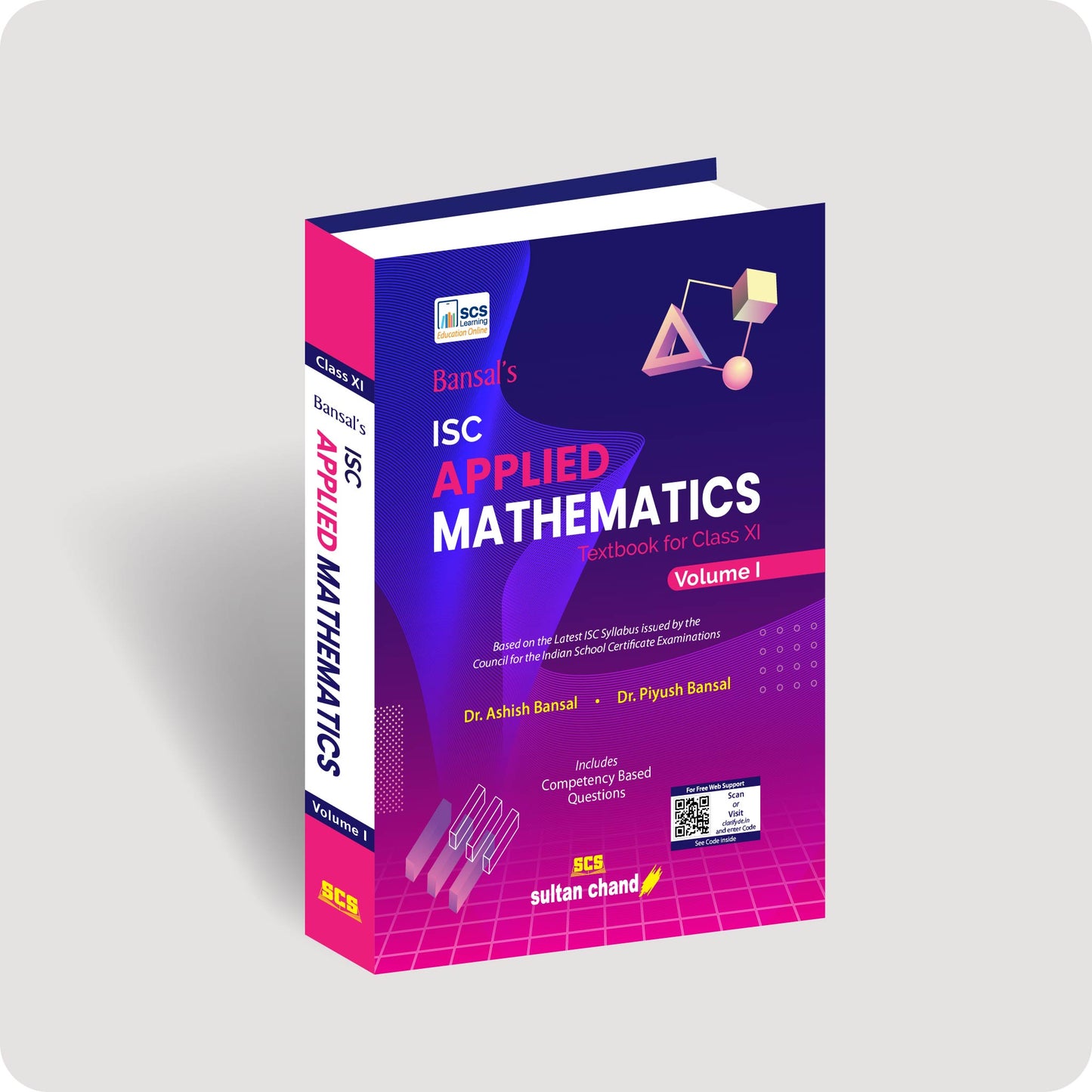 Bansal's Applied Mathematics Textbook for ISC Class 11 vol 1