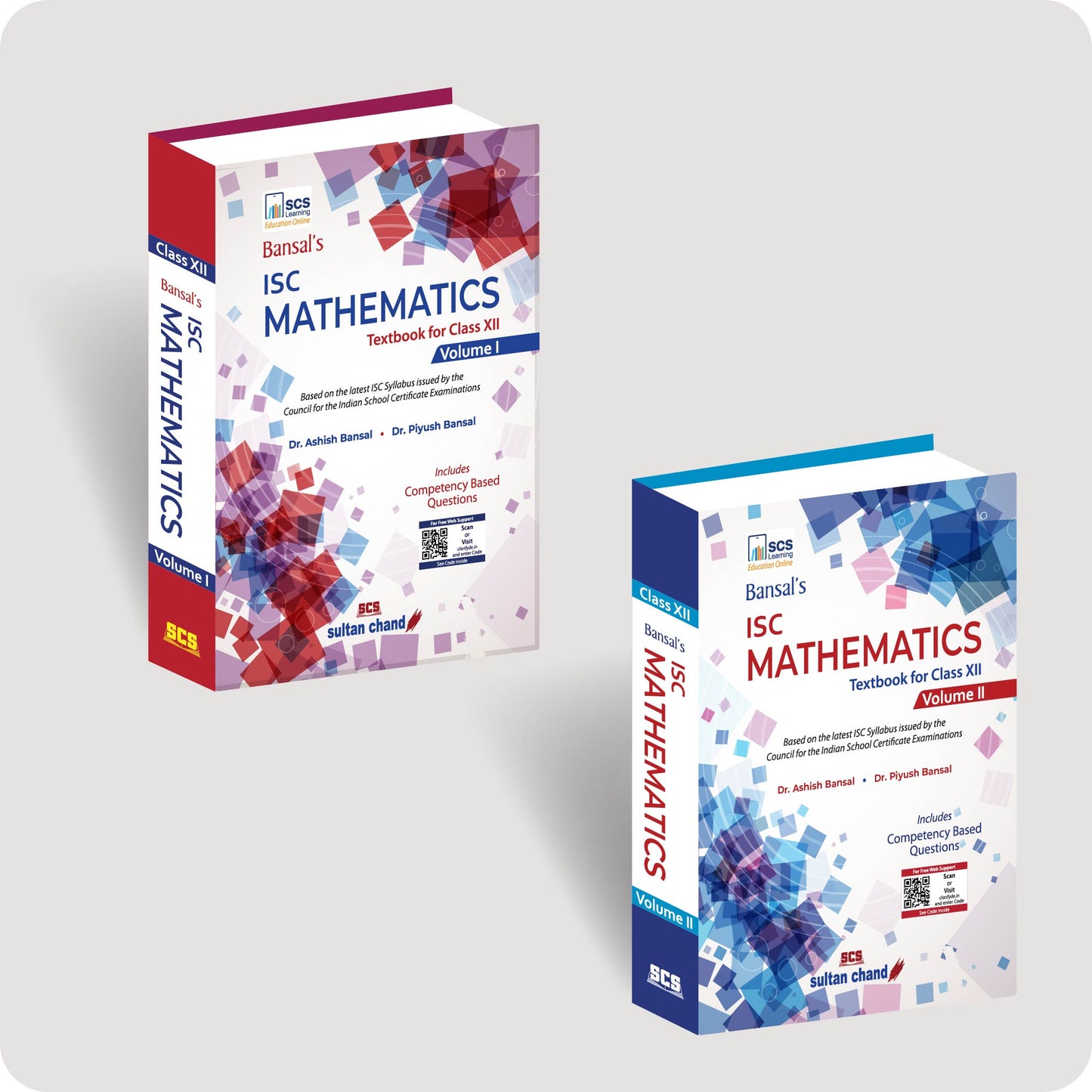 Bansal's ISC Mathematics Textbook for Class 12 - Vol. I & II