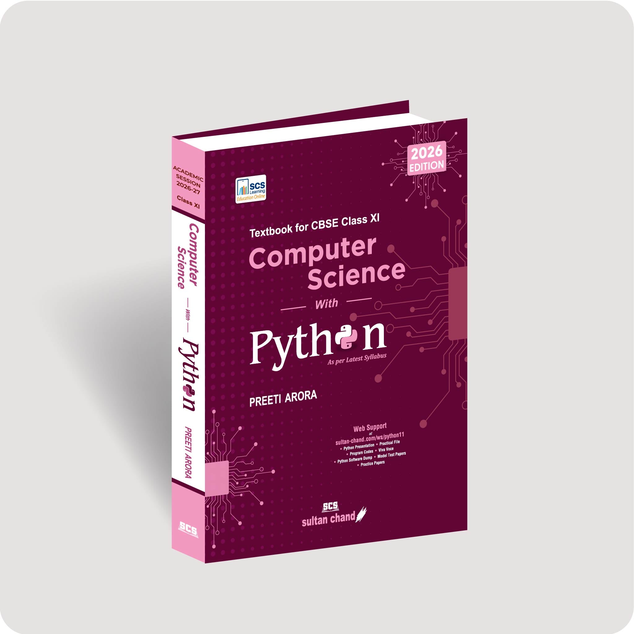 Class 11 Computer Science Book Pdf Cbse Python Preeti Arora Computer Science with Python Book for CBSE Class 11 | SCS