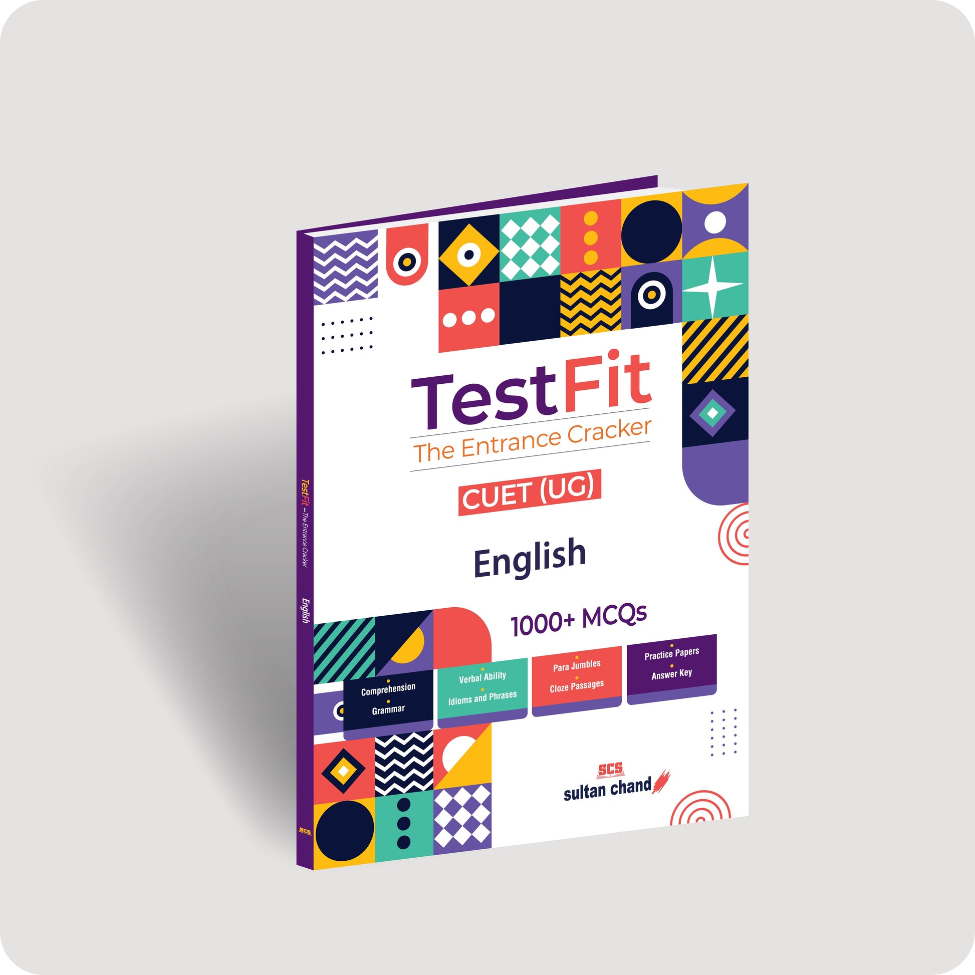 TestFit CUET UG English Book 2026 by Sultan Chand & Sons (P) Ltd