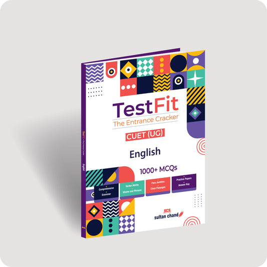 TestFit CUET UG English Book 2026 by Sultan Chand & Sons (P) Ltd
